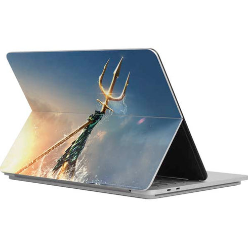 DC Comics Aquaman Movie Poster Trident Surface Laptop Studio Skin
